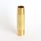 Homeplus+ ATC 3/8 in. MPT X 3/8 in. D MPT Yellow Brass Nipple 2-1/2 in. L 6JC126300201031 - alternate 2